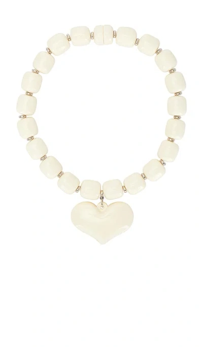 Julietta Amore Necklace In Ivory
