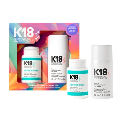 K18 Hair Ultimate Reset + Repair Duo In White