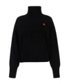 KENZO 'BOKE FLOWER' CREST WOOL JUMPER