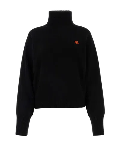 KENZO 'BOKE FLOWER' CREST WOOL JUMPER
