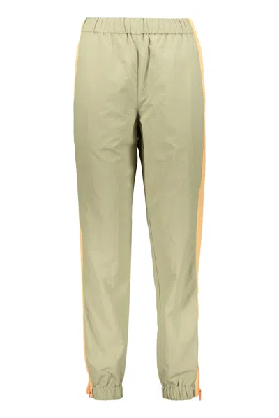 Kenzo Techno Fabric Track Pants In Taupe