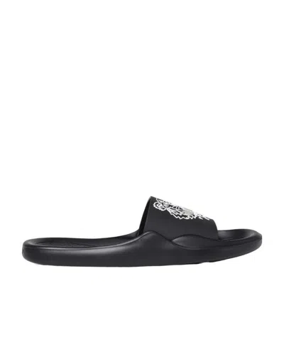 KENZO TIGER HEAD-PRINT SLIDES