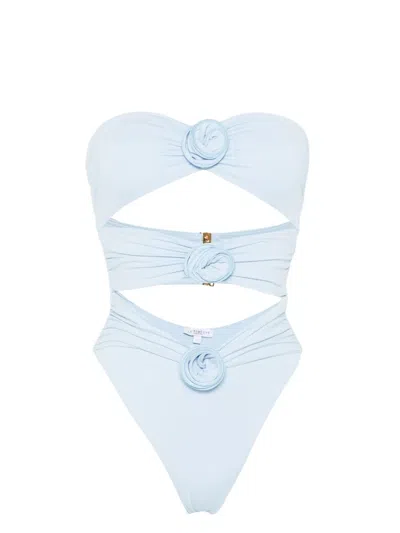 La Reveche Badeanzug Mit Blumendetail