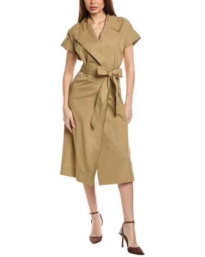 Lafayette 148 New York Plus Belted Wrap Dress