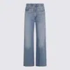 Levi's Light Blue Cotton 501 Denim Jeans