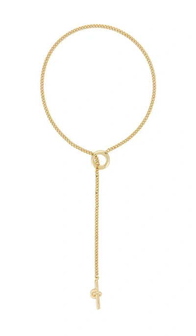Lili Claspe Devin 套索项链 In Gold