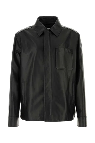 Loewe Black Leather Jacket