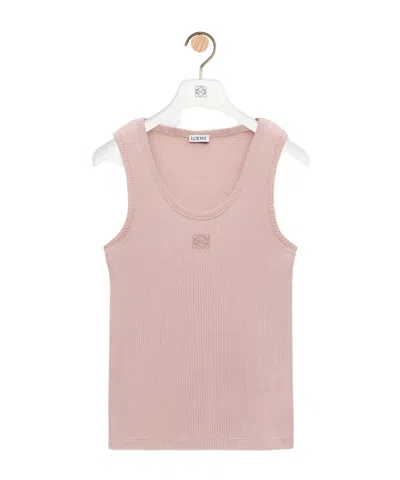 LOEWE ANAGRAM TANK TOP IN SILK