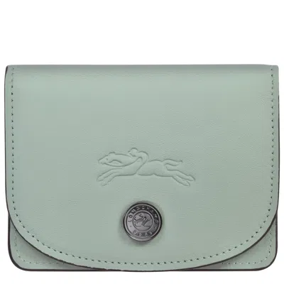Longchamp Card Holder Le Pliage Xtra In Vervain