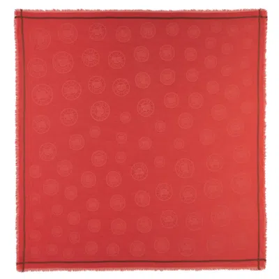 Longchamp Châle La Médaille  In Tomato