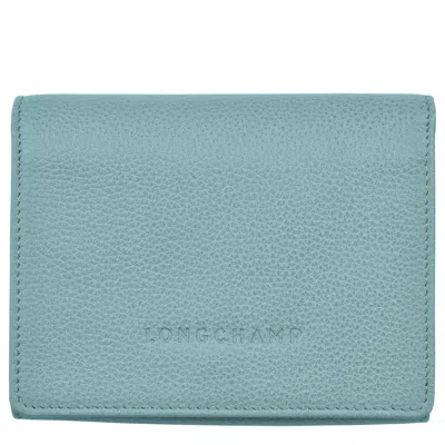 Longchamp Portefeuille Le Foulonné In Eucalyptus