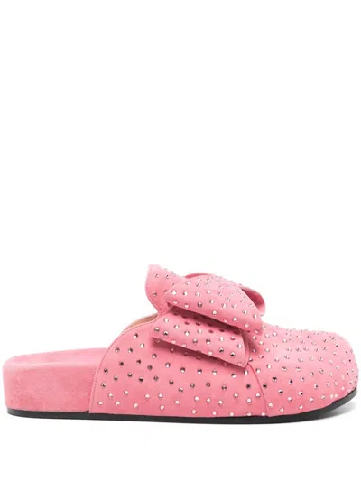 Mach&mach Le Cadeau Slippers In Pink