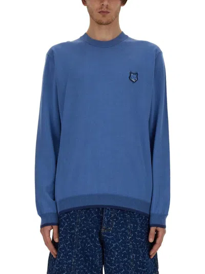 MAISON KITSUNÉ MAISON KITSUNÉ "FOX HEAD" JERSEY