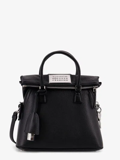 Maison Margiela 5ac East West Leather Bag With Shoulder Strap