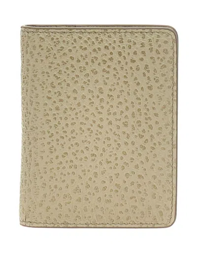 Maison Margiela Four Stitches Keyring In Nude