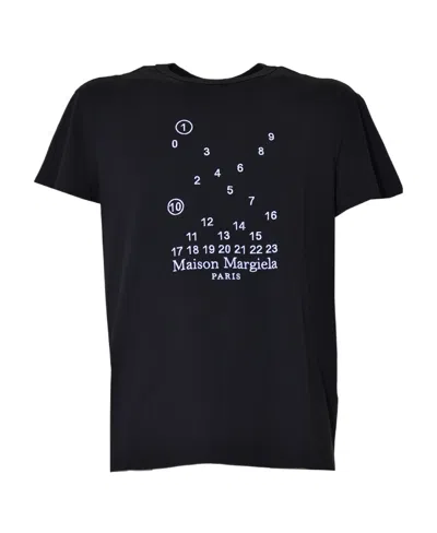 MAISON MARGIELA LOGO MAKO COTTON T-SHIRT