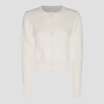 MAISON MARGIELA MAISON MARGIELA WHITE ANGORA KNITWEAR