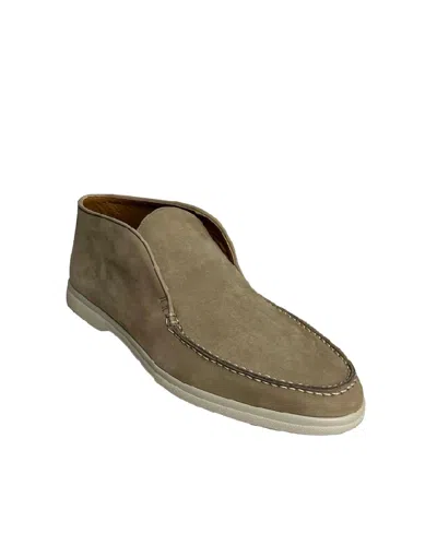 Mandelli Men Club Shoes In Tan In Multi