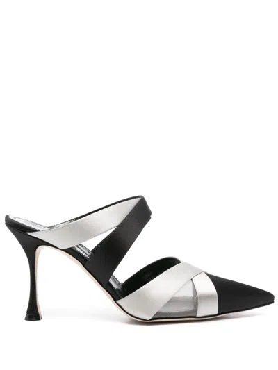 MANOLO BLAHNIK OYOUNAK 高跟穆勒鞋（9厘米）