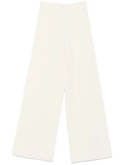 Max Mara Assiro Trousers In White