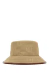 Max Mara Beige Embroidered Tessa Bucket Hat