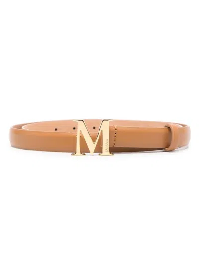 MAX MARA MAX MARA CLASSIC LEATHER BELT