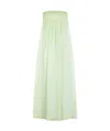 MAX MARA ROBE BUSTIER EN SOIE