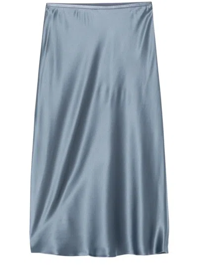 MAX MARA MAX MARA SILK MIDI SKIRT