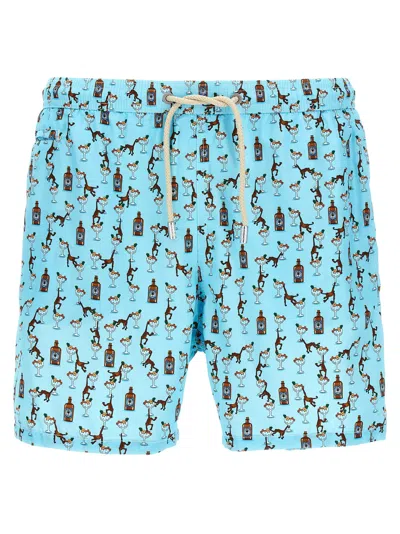 Mc2 Saint Barth Dry Gin 31 Beachwear Light Blue