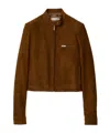 MIU MIU SUEDE JACKET