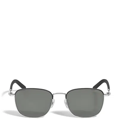 Montblanc Metal Square Sunglasses