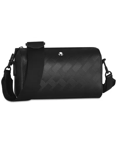 Montblanc Monblanc Extreme 3.0 Leather Crossbody Duffel Bag In Black