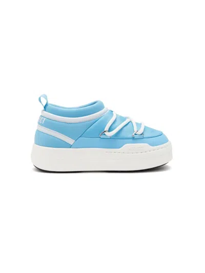Moon Boot Kids' Park Icon Slip-on Sneakers In Blue
