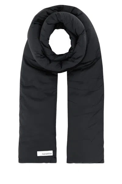 Nanamica Midnight Blue Nylon Reversible Scarf