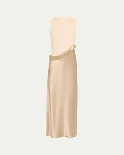 NANUSHKA COBEE COMBO SLIP DRESS
