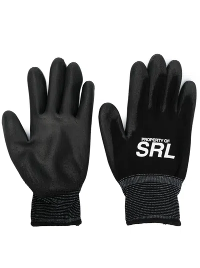 Neighborhood X Srl Gloves Set In Black