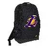 Nike Los Angeles Lakers Brasilia  Unisex Nba Backpack (24l) In Black