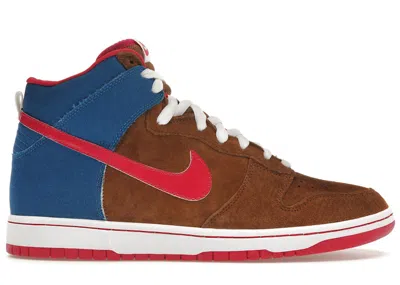 Pre-owned Nike Men's  Sb Dunk High Pro Mr. Todd Bratrud Sneakers In Hazelnut/cerise