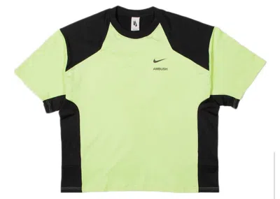 Pre-owned Nike Women's  X Ambush T-shirt In Ghost Green/black