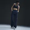 Nike Women's Windrunner High-waisted Woven Open-hem Pants In Blue
