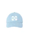 Off-white Arrows Denim Cap In Blue
