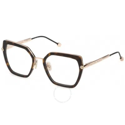 Philipp Plein Demo Butterfly Ladies Eyeglasses Vpp036s 08fc 54 In Black