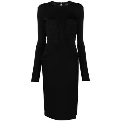 Pre-owned Pinko Black Viscose Dress