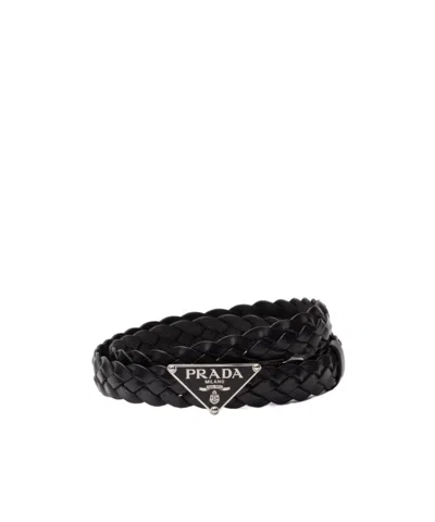 PRADA LEATHER BELT
