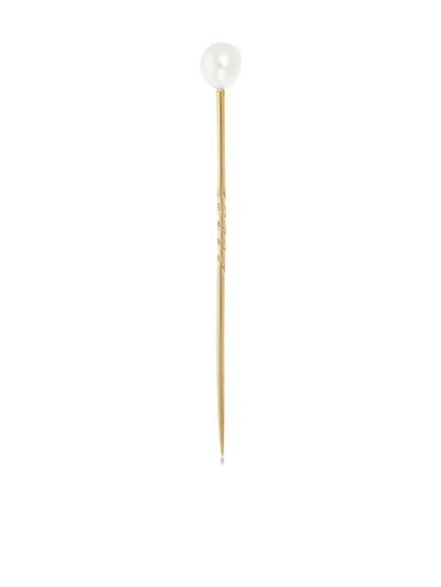 Pragnell Vintage 14kt Yellow Gold Edwardian Natural Pearl Pin