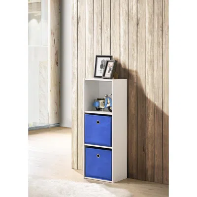 Progressive Furniture 3 Cube Organizer In White