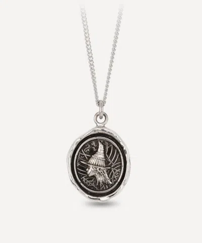 Pyrrha Sterling Silver Elphaba Talisman Pendant Necklace