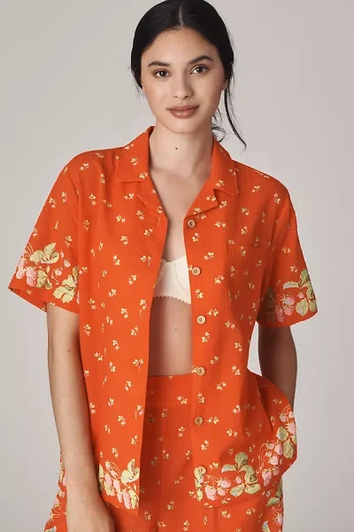 Rachel Antonoff James Shirt Top In Multicolor