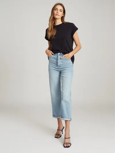 Reiss Navy Cotton Jersey T-shirt