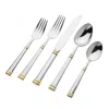Ricci Argentieri Bramasole Gold 45-piece Flatware Set In Stainless/gold